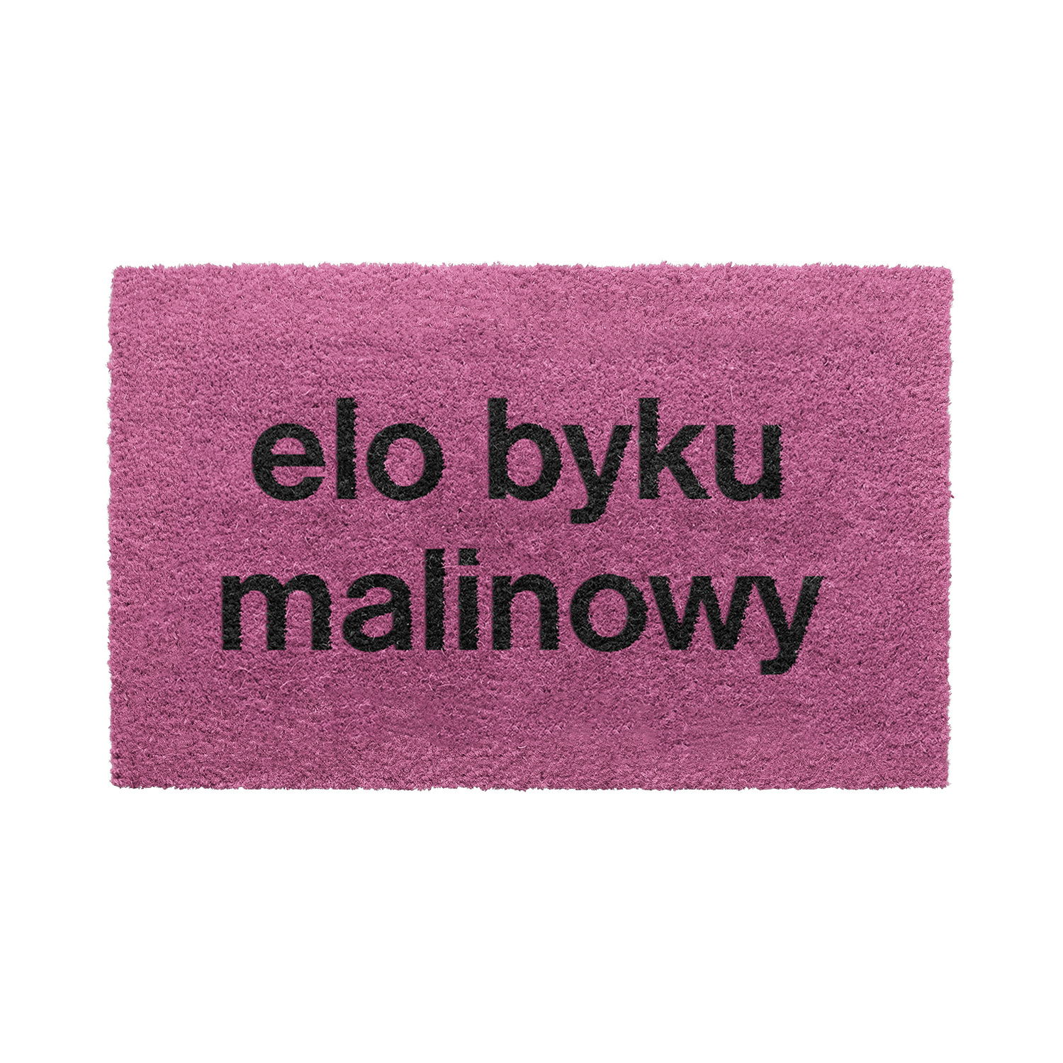 różowa wycieraczka dla malinowych