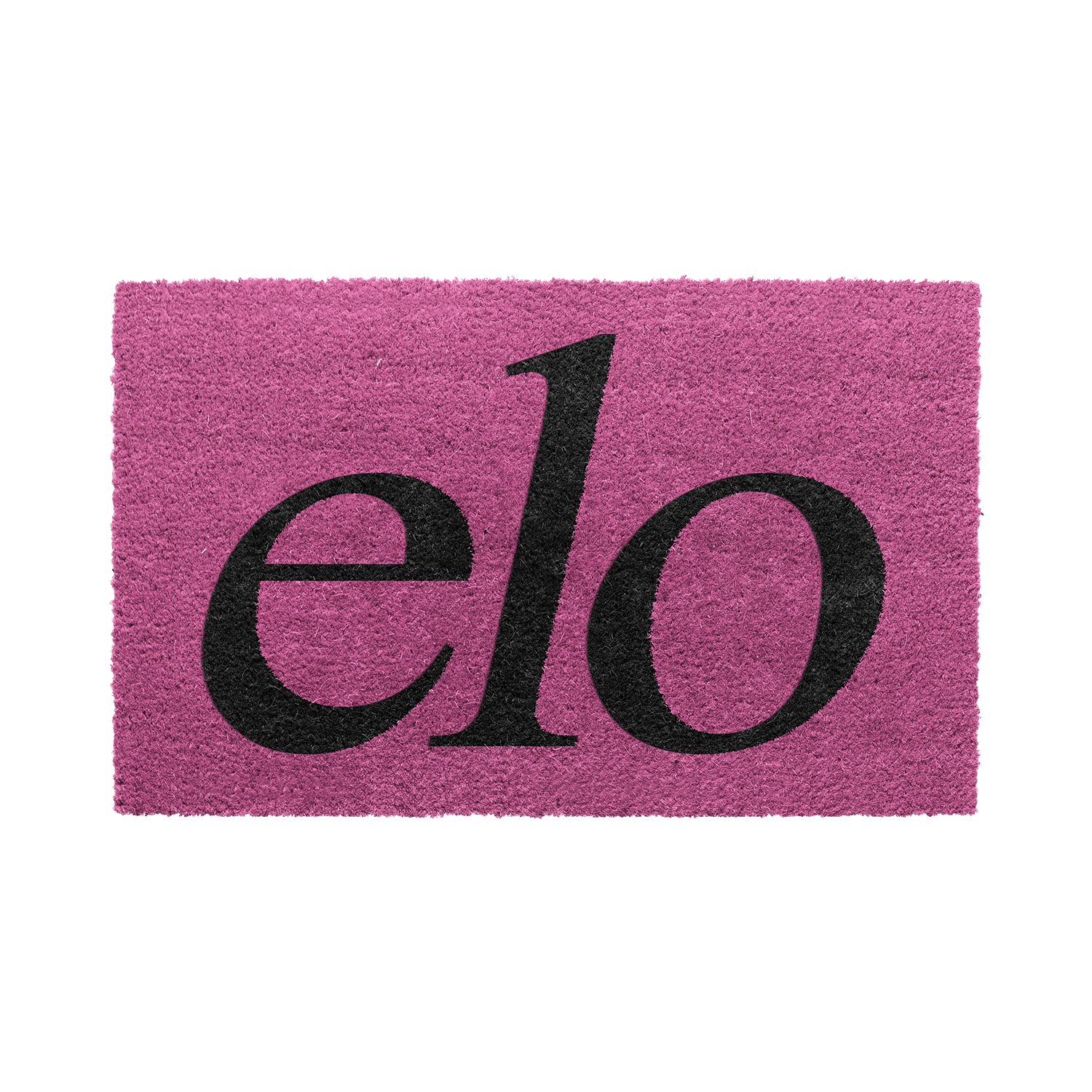 różowa wycieraczka dla elo