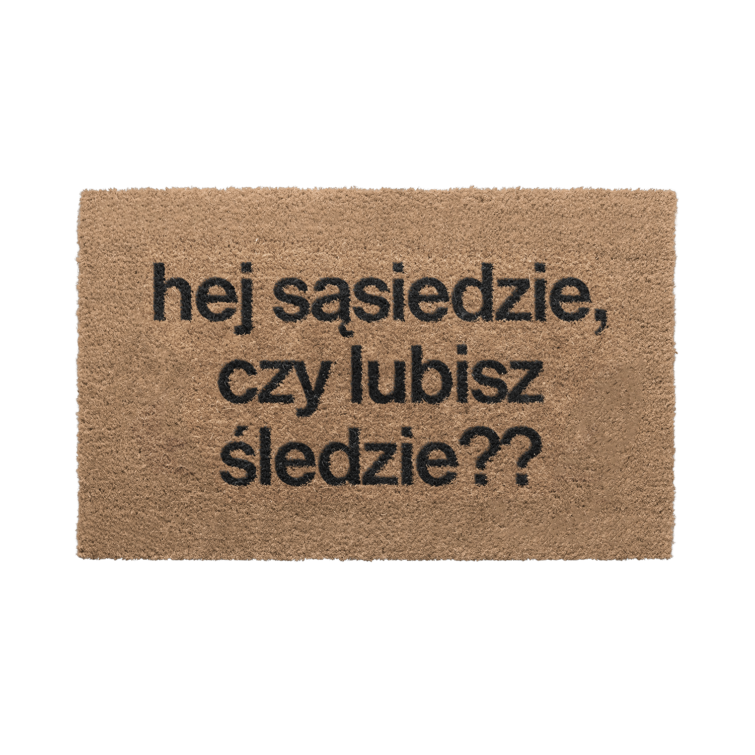 naturalna wycieraczka dla sąsiadów